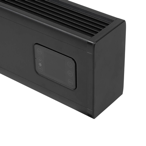 Eurom Alutherm baseboard 1000 WiFi Convectorkachel Laag 1000watt zwart TWEEDEKANS OUT14491