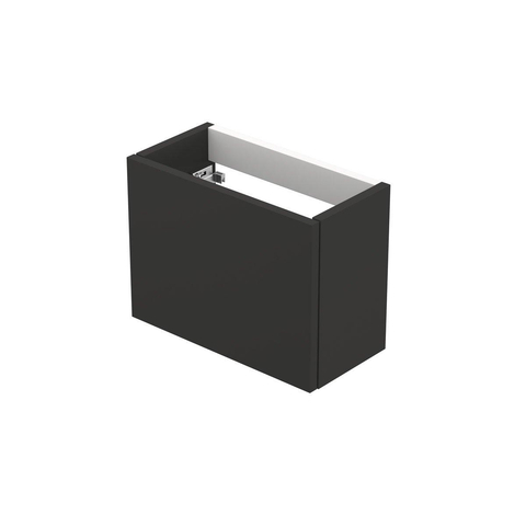 INK Versus Fonteinkast - 36x18x27cm - 1 deur - greeploos of tbv grepen - links- en rechtsdraaiend - MDF lak - Antraciet mat SW157977