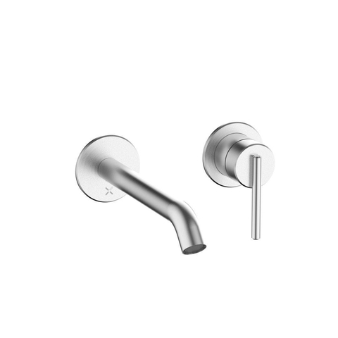Crosswater 3ONE6 Mitigeur de lavabo - encastré - 2 trous - inox SW928289