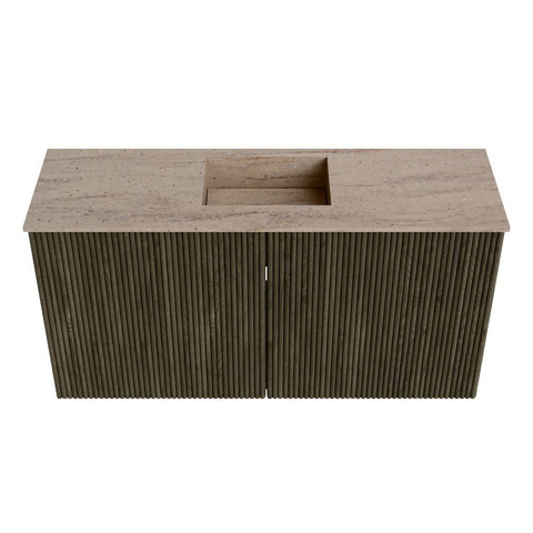 Mondiaz JOYA-DLUX 80cm toiletmeubel - kleur Shadow - Wastafel FAYE positie Midden 1 kraangat kleur Saba. SW1425111