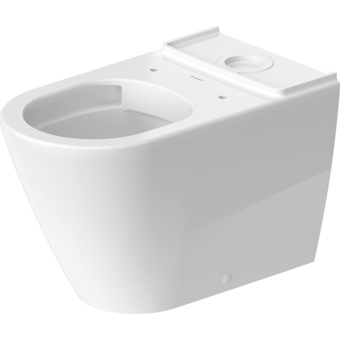 Duravit D-Neo staand toilet 37x65x40cm Wit Hoogglans SW640425