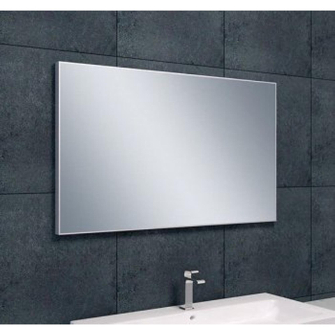 Xellanz Serra spiegel rechthoek met lijst 100 x 60 x 2,1 cm aluminium SW95787