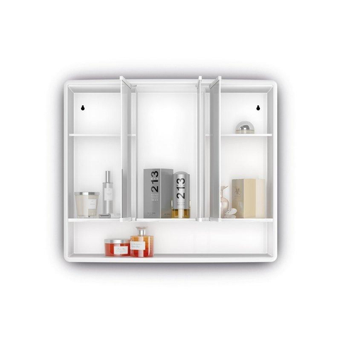 GO by Van Marcke spiegelkast – 58x49.5x14.5 cm – zonder verlichting – 3 deuren – Wit 4351107