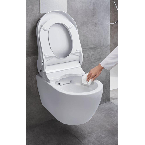 Geberit AquaClean Tuma Comfort Douchewc - spoelrandloos- wand - rimfree - glans wit SW87551