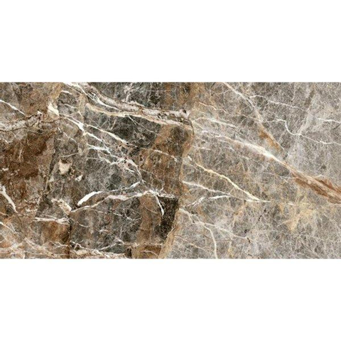 ÉCHANTILLON Ceralto Alabro Vein carreau de sol et de mur 60X120cm rectifié Mount Peak Brillant SW912378