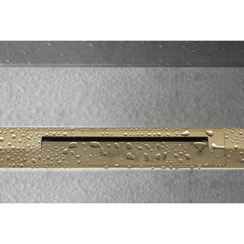 Hansgrohe RainDrain Flex Douchegoot - 100cm - inkortbaar - polished gold optic SW1590405