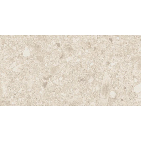 Ceralto Civaro Loft carrelage sol et mur - 30x60cm - 9mm - rectifié - R10 - terrazzo - ivory mat (beige) SW1174859