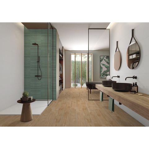 Terravito Girivo Keramische wandtegel - 35x35cm - 9.2mm - Groen SW1245080