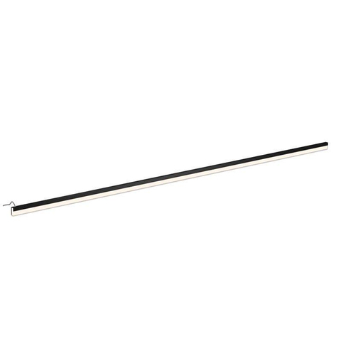 INK LED line Barre d'éclairage - 140x2.5x1cm - LED IP44 - 4200K - pour Miroir ou Armoire de toilette - noir mat SW207530
