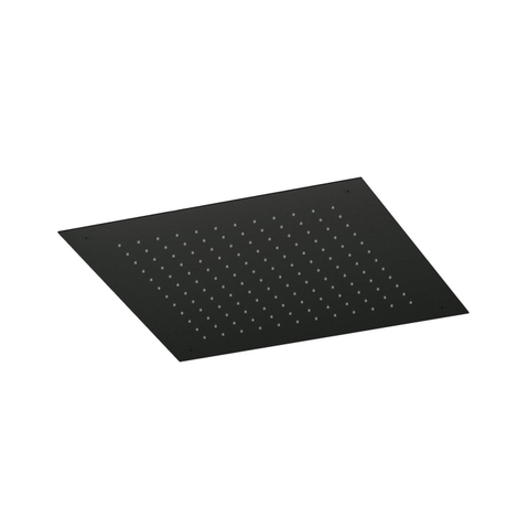 Hotbath Mate Hoofddouche - 50x50cm - inbouw - vierkant - PVD - mat zwart SW1119059