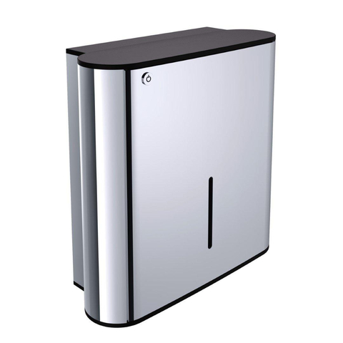 Emco System 2 papieren handdoekdispenser chroom SW111715
