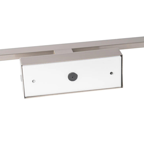 QAZQA Jerre applique murale - 62x13,5x5,5cm - LED incluse - IP44 - acier SW1187246