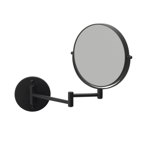 Aquanova Forte make-upspiegel – rond Ø19 cm – wandmodel, 7x vergrotend – Black SW794373