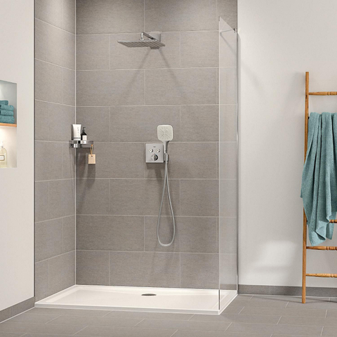 Grohe QuickFix Vitalio Handdouche - 13cm - vierkant - 3 straalsoorten - chroom SW705164