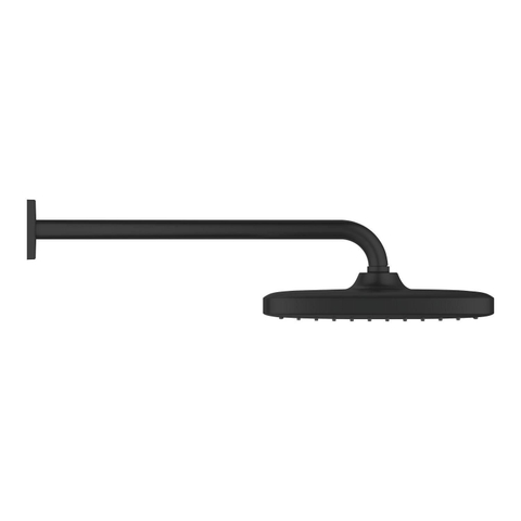 Grohe Tempesta 250 Cube Hoofddouche - 25cm - 1 straalsoort - wandarm 38cm - matte black (mat zwart) SW1077283