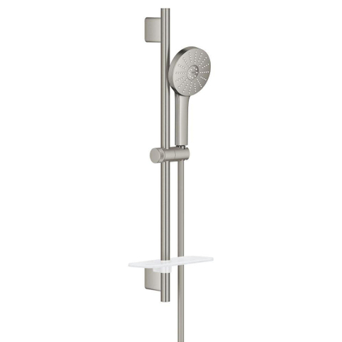 GROHE Euphoria 120 glijstangset - 3 straalsoorten - supersteel (rvs) SW1477735
