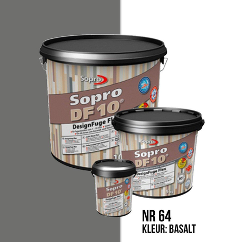Sopro Mortier à joint pour carrelage de sol et mural Sopro DF 10 Flexible blanc n° 10 5kg Blanc SW88575