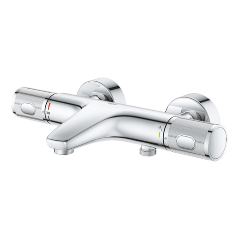 GROHE Precision Feel mitigeur baignoire thermostatique à encastrer avec bec fixe Chrome SW706427