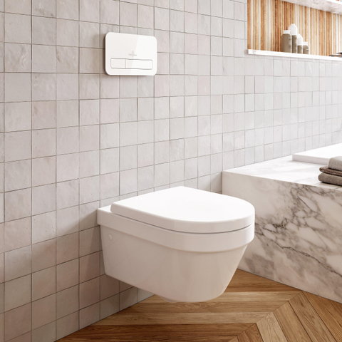 Villeroy & Boch Architectura wandcloset - 53cm directflush - diepspoel - White Alpine (glans wit) SW445849
