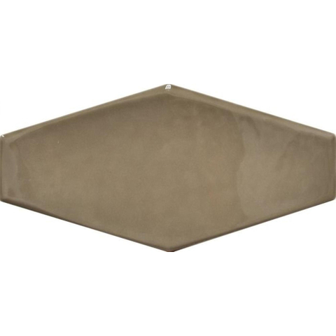 ÉCHANTILLON Terravito Bedoro Carrelage murale - 10x20cm - 8.5mm - Rectangle - Tabacco Brillant SW735991
