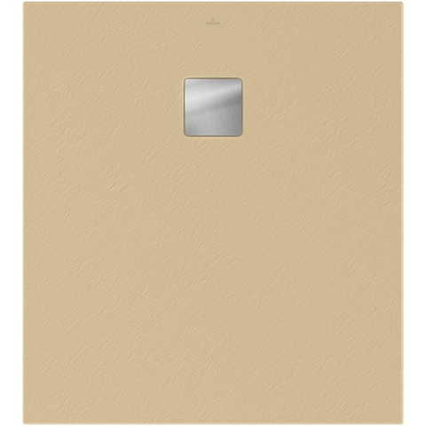 Villeroy & Boch Excello douchevloer - 100x90cm polyurethaan/acryl - Nature Sand (beige) SW375999
