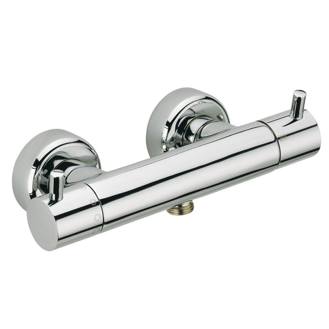 Xenz Duero robinet thermostatique de douche 27,2cm chrome Brillant SW104704