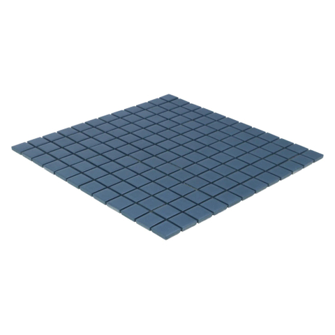 The Mosaic Factory Patterns mozaïektegel - 30x30cm - 6mm - vierkant - R11 - mat navy blue (blauw) SW1604198