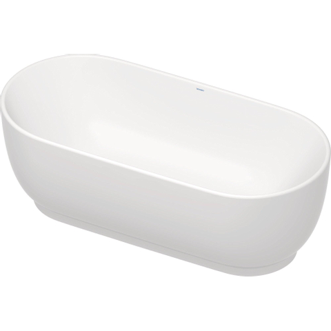 Duravit Luv Vrijstaand bad - 1800x850mm - met mantel - inclusief af- en overloopgarnituur - mat wit SW228003