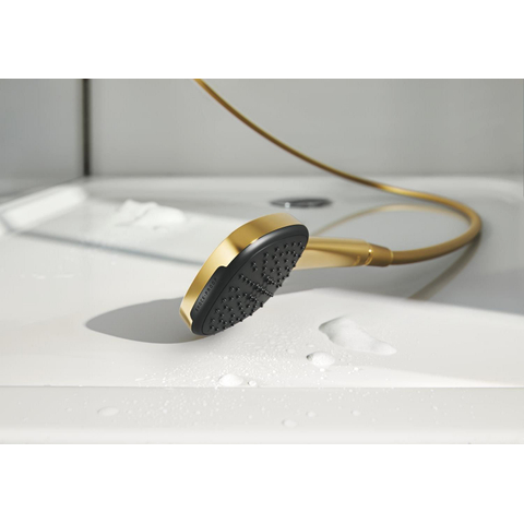 GROHE Vitalio Comfort doucheset - met thermostaat - geborsteld cool sunrise (goud) SW1590104