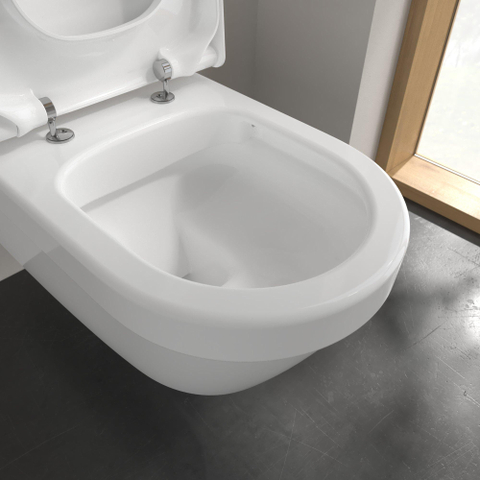 Villeroy & Boch Vicare wandcloset directflush - diepspoel - met greep glans - White Alpine (glans wit) SW490019