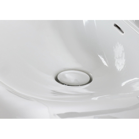 Duravit Viu Meubelwastafel - 103x49cm - met kraangat - met overloop - wit SW297108