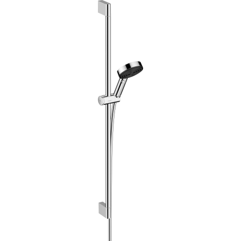 Hansgrohe Pulsify select s - select glijstangset - 3jet Relaxation - ecosmart - 10.5cm - met glijstang 90 cm - hoogglans chroom SW651055