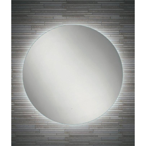 Nemo Spring Hula spiegel - 60x60cm - rond - met indirecte LED - sensor - anti-damp - antidamp SW418088