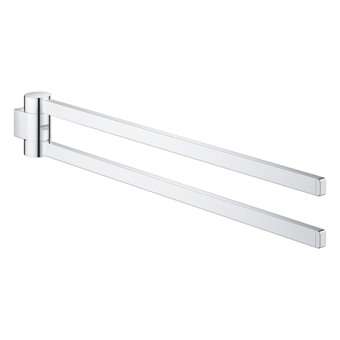 GROHE Selection Porte-serviettes - 40cm - double - pivotant - chrome SW444528