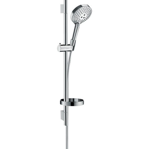 Hansgrohe Raindance Select S - select p - 3jet powderrain - doucheset - 65 cm. - hoogglans chroom SW204698