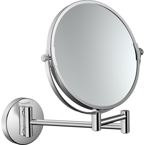 Hansgrohe Logis Universal miroir de rasage 2 bras et grossissant 3x 18cm chrome SW241793