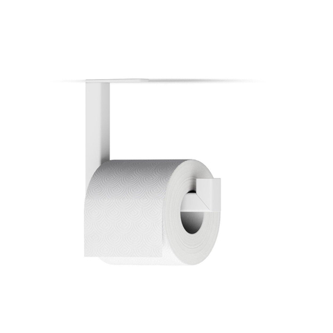 Looox Wood collection Porte-rouleau de papier toilette 16x14x2cm blanc SW519734