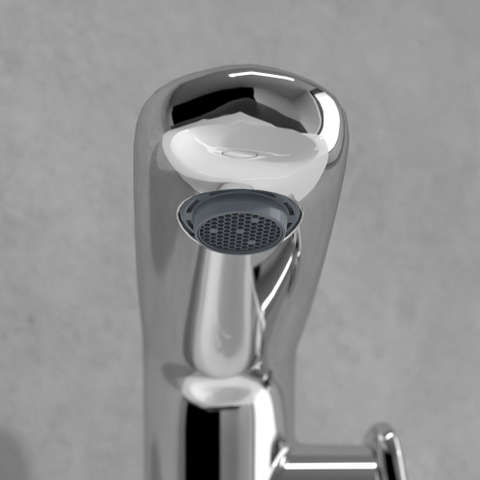 Villeroy & Boch Antao 1 greeps wastafelkraan - 173mm - met push open afvoergarnituur - hoogglans chroom SW974147