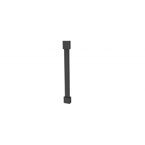 Van Rijn Products ST01 Barre de stabilisation - 75cm - fixation plafond - Noir SW421021