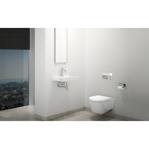 Clou Mini Wash Me lave-mains 48x32cm trou de robinet Céramique Blanc SW9374