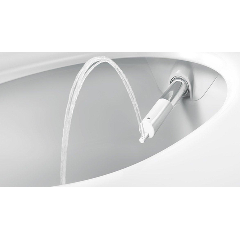 Geberit AquaClean Sela Douche Wc - 37.5x56.5cm - softclose - keratect - alpine - glans wit SW258981