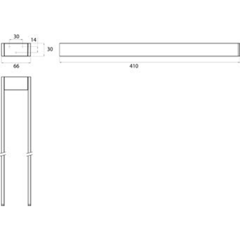 Emco Liaison porte-serviettes version fixe chrome SW158947
