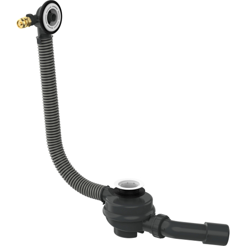 Hansgrohe Tubset universal Universeel - inbouwdeel bad afvoer en overloop - zwart SW1388109