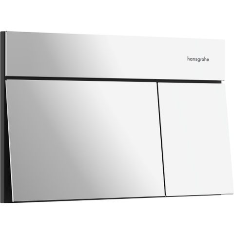 Hansgrohe IFrame Element E Bedieningsplaat - 23x15cm - dualflush - chroom SW1406569