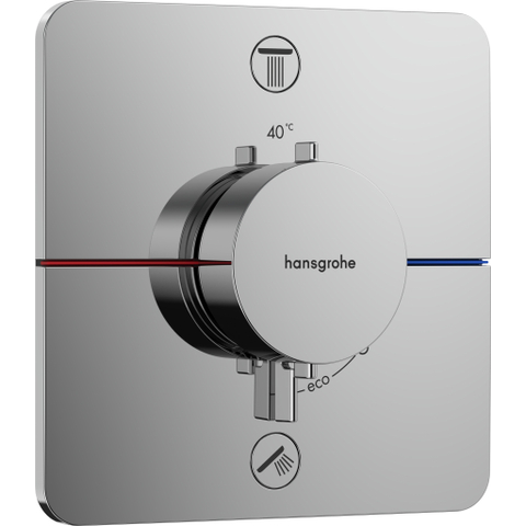 Hansgrohe Showerselect comfort q Thermostaat - inbouw - 2 functies - hoogglans chroom SW918088