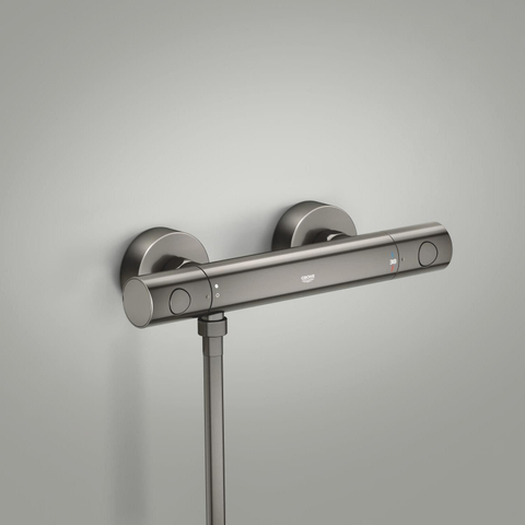 GROHE Grohtherm 800 Cosmopolitan douchethermostaat - 15cm - hard graphite (antraciet) SW1477613