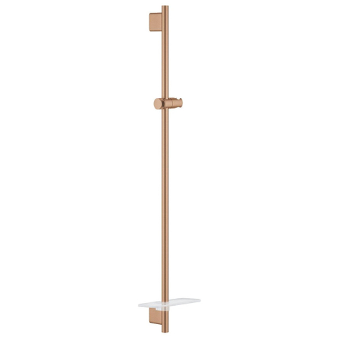 Grohe Rainshower SmartActive Glijstang - 90cm - met zeepschaal - brushed warm sunset (koper) SW472419