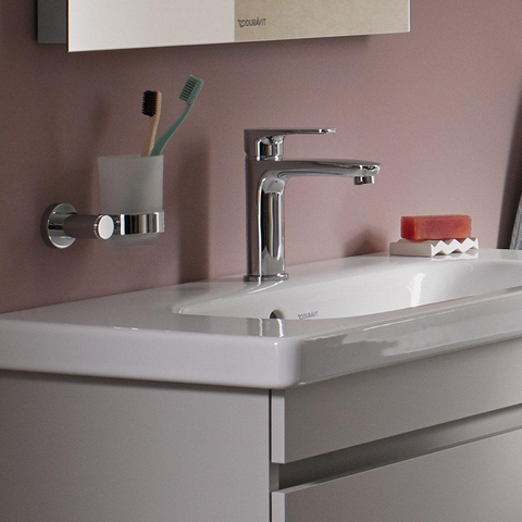 Duravit Durastyle Meubelwastafel - 80x48cm - met 1 kraangat - met overloop - wit SW54145