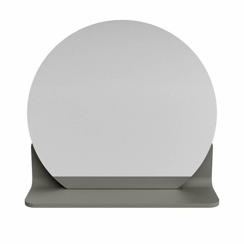 Mondiaz SPOT miroir – Ø 40 cm – avec tablette – Smoke (brun clair) SW1235618