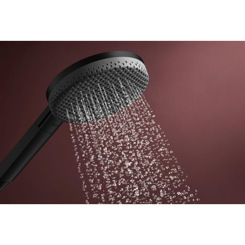 Hansgrohe Raindance alive Sel.S - 125 - 3jet - ecosmart - doucheset Puro S - 65cm - mat zwart SW1388858